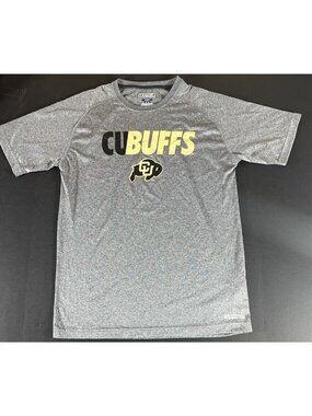 Majestic Colorado University CU Buffs Section 101 Gray Shirt Men's Size Medium